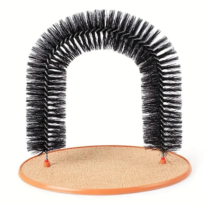 Cat Grooming Arch & Self-Scratcher Toy