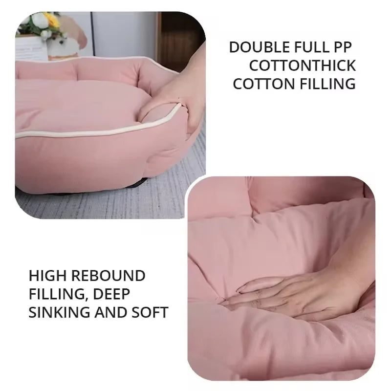 Spacious Winter Warm Pet Sofa Bed