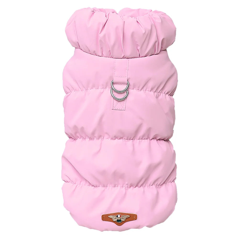 Warm Padded Winter Dog & Cat Puffer Jacket