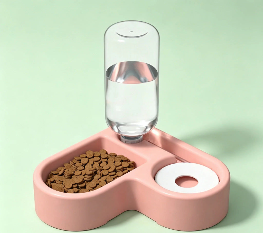Heart-Shaped Automatic Pet Water Fountain