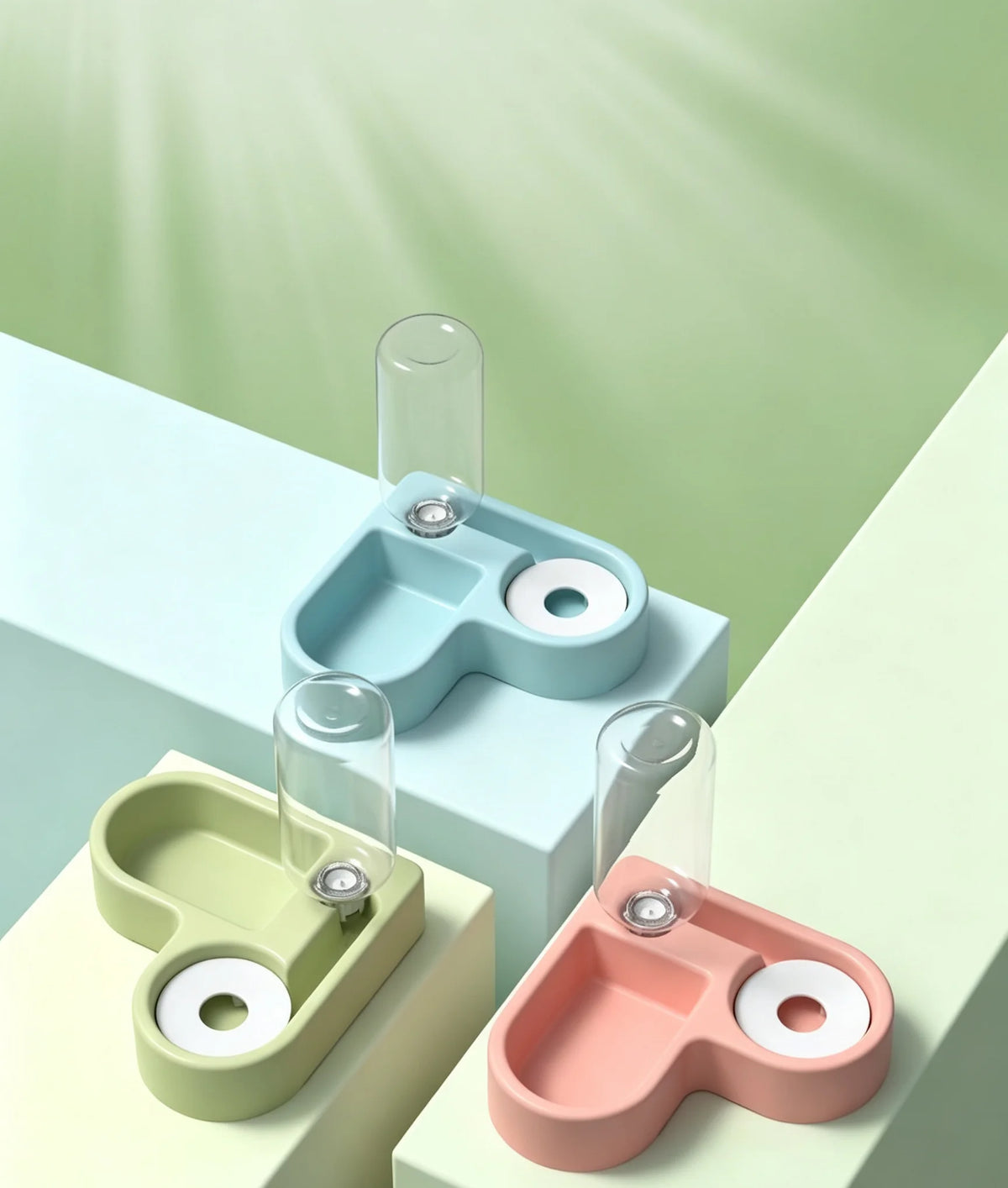 Heart-Shaped Automatic Pet Water Fountain
