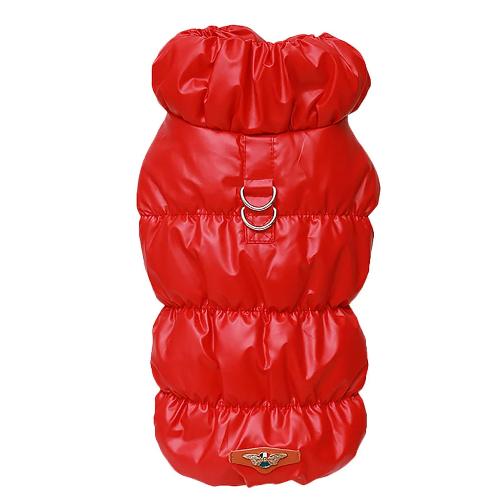 Warm Padded Winter Dog & Cat Puffer Jacket