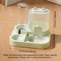2-in-1 Gravity Pet Feeder & Water Dispenser