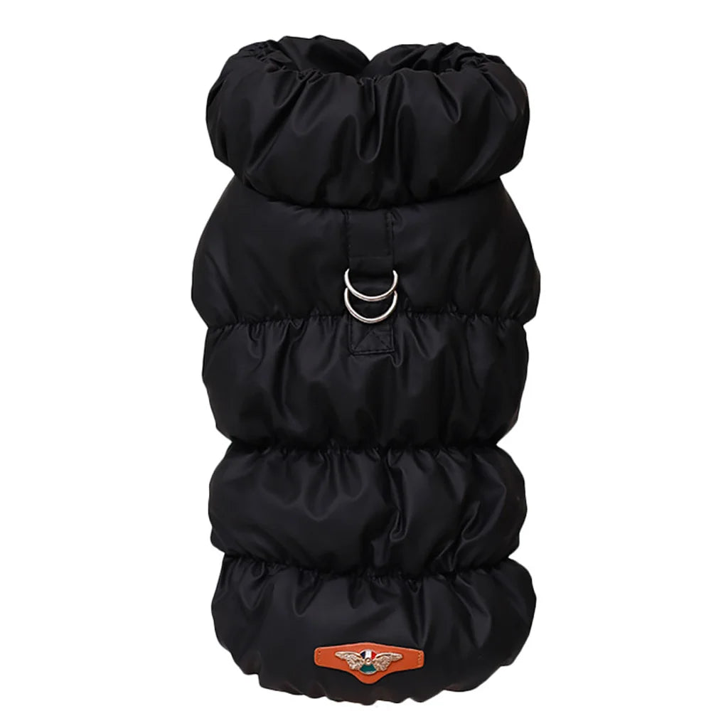 Warm Padded Winter Dog & Cat Puffer Jacket