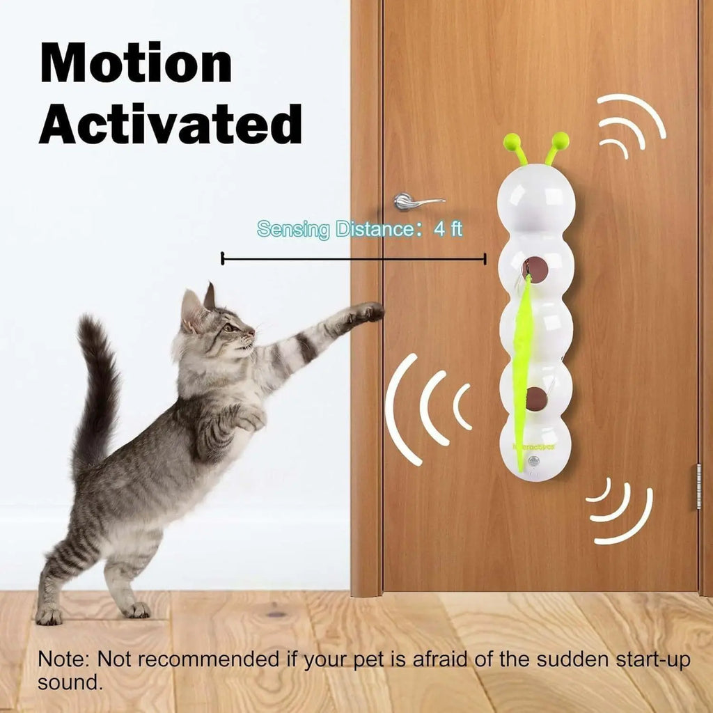 Motion-Activated Interactive Cat Toy