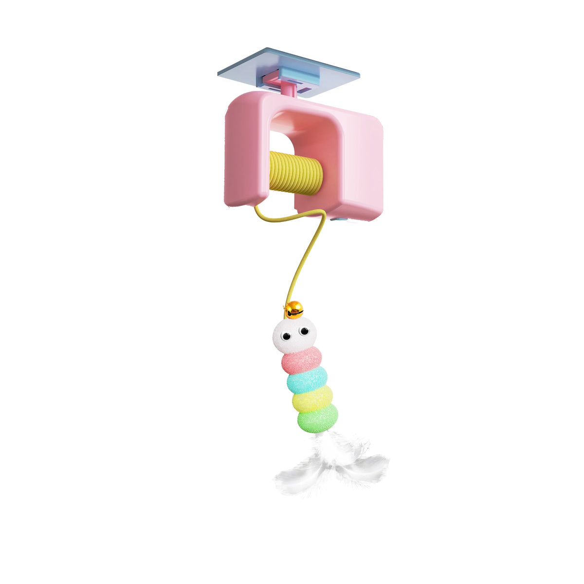 Rechargeable Electric Flying Bird Hanging Door Cat Toy