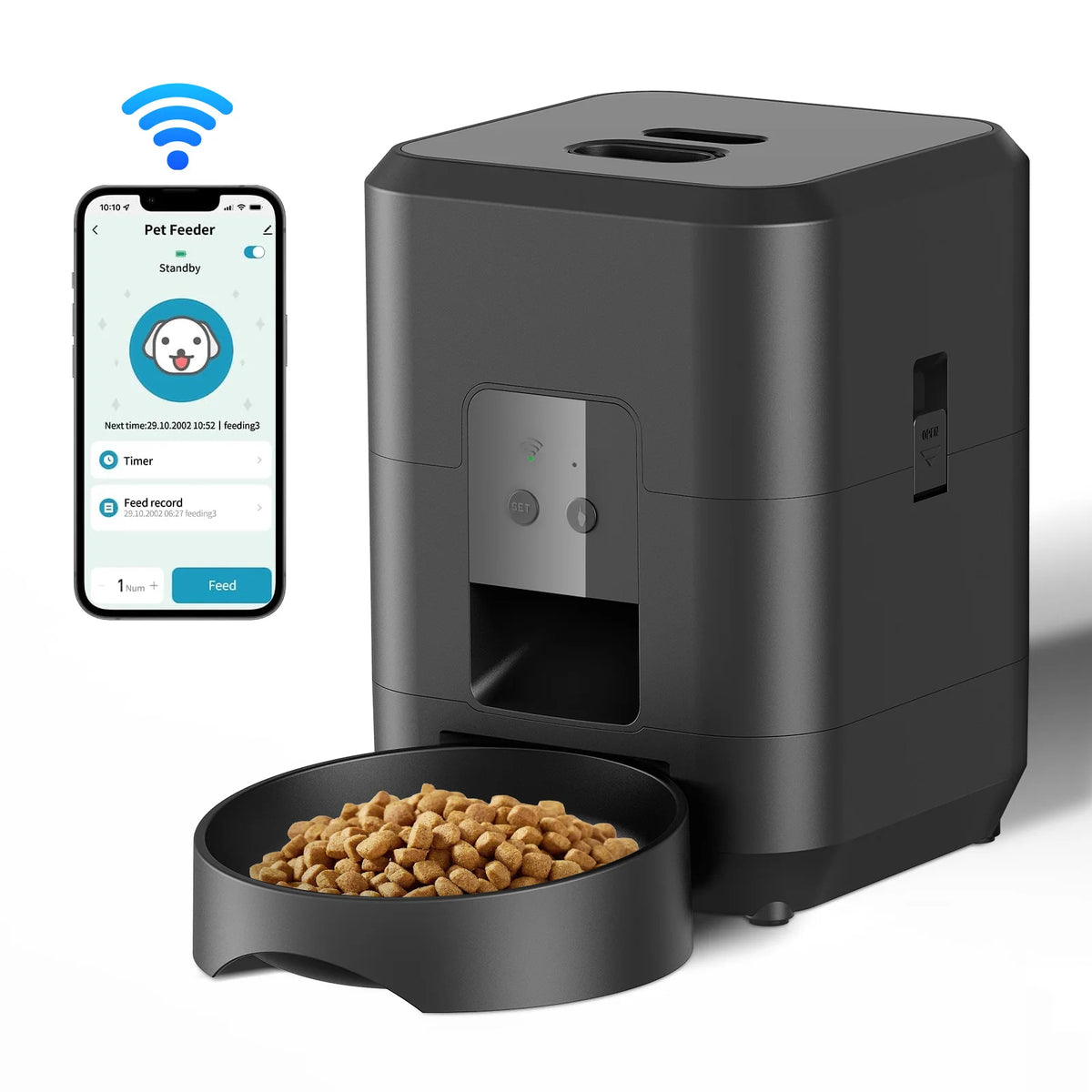 Automatic Timed Smart Pet Food Dispenser