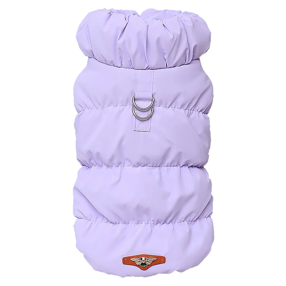 Warm Padded Winter Dog & Cat Puffer Jacket