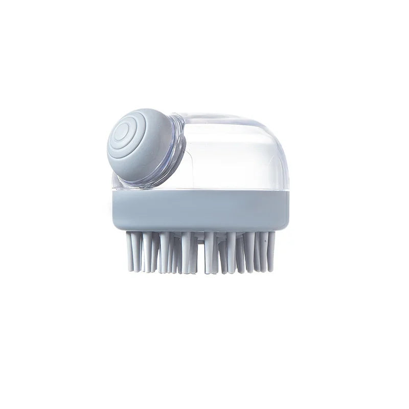 Silicone Pet Bath & Shampoo Dispenser Brush